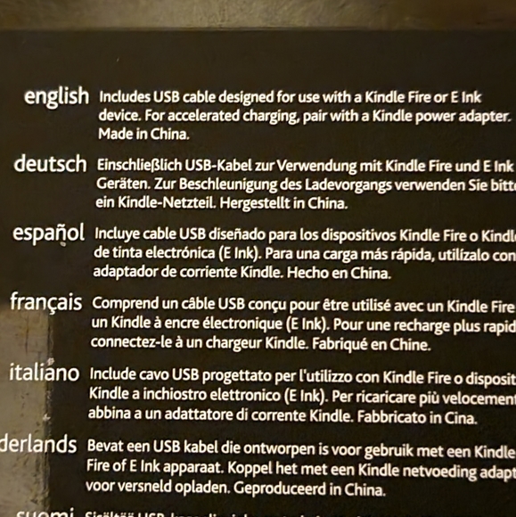 Kindle Fire USB Cable NEW - Picture 3 of 3